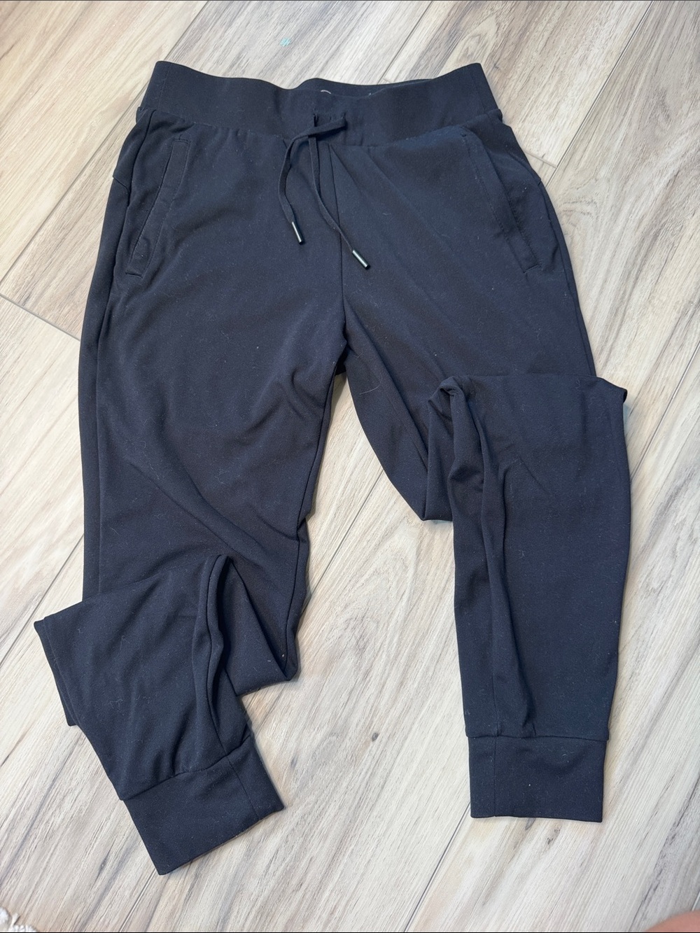 Black joggers